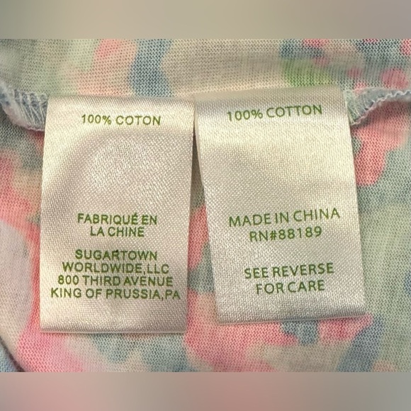 Lilly Pulitzer Dress Women ‘s Size Small Turquoise Blue Coral Print Summer Dress - Picture 6 of 9